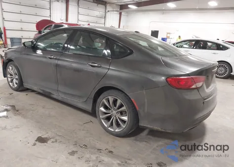 2015 Chrysler 200 S z USA, uszkodzony, nr VIN 1C3CCCBB4FN595696